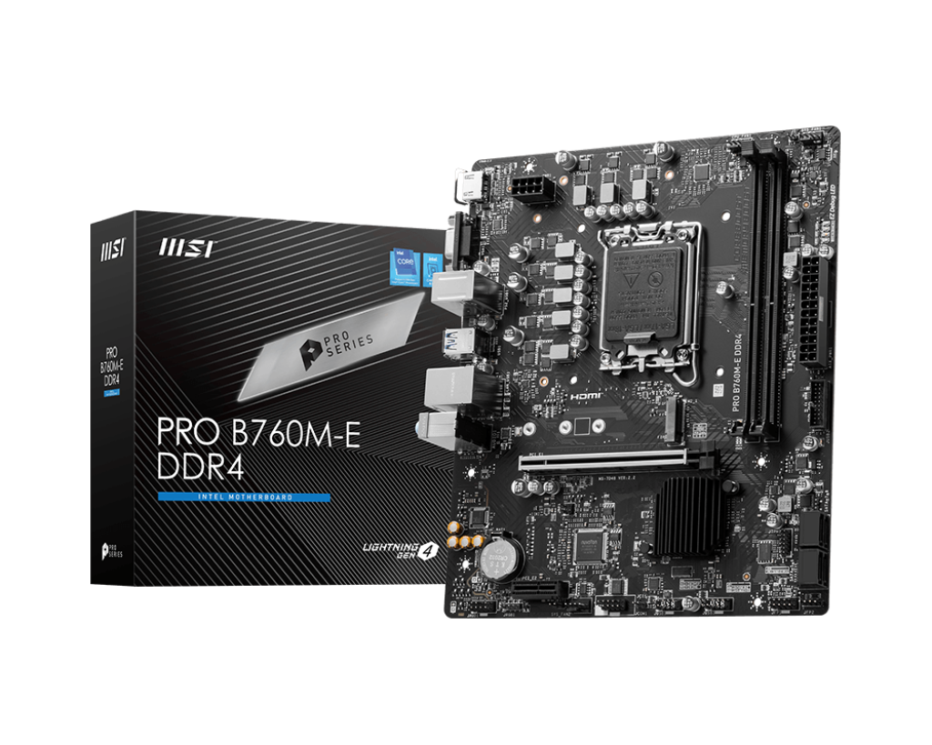 MSI PRO B760M-E DDR4 MSI PRO B760M-E DDR4